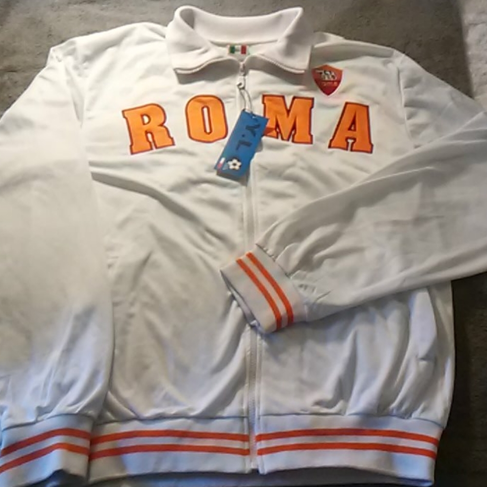 Roma Football Warm Up Jacket